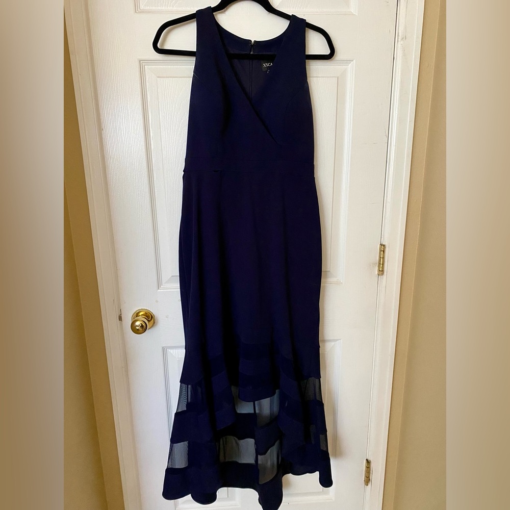 Xscape Midnight Blue Dress